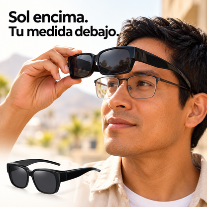 PolarFit – Lentes Polarizados que Van Encima de tus Lentes de Medida