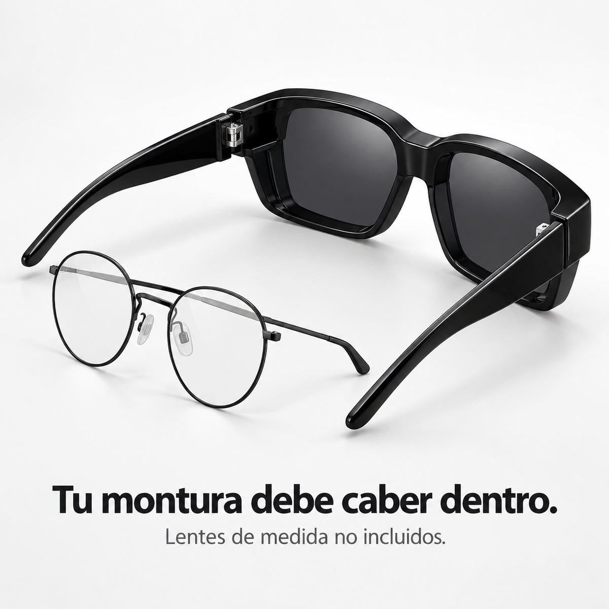 PolarFit – Lentes Polarizados que Van Encima de tus Lentes de Medida